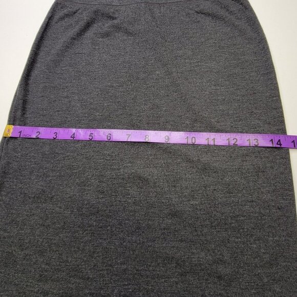 GREY rayon short skirt size S - Picture 7 of 8